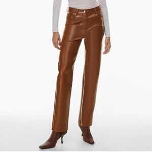 Wilfred Melina‎ Faux Leather Pants Size 4 NWOT